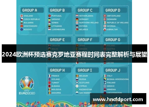2024欧洲杯预选赛克罗地亚赛程时间表完整解析与展望